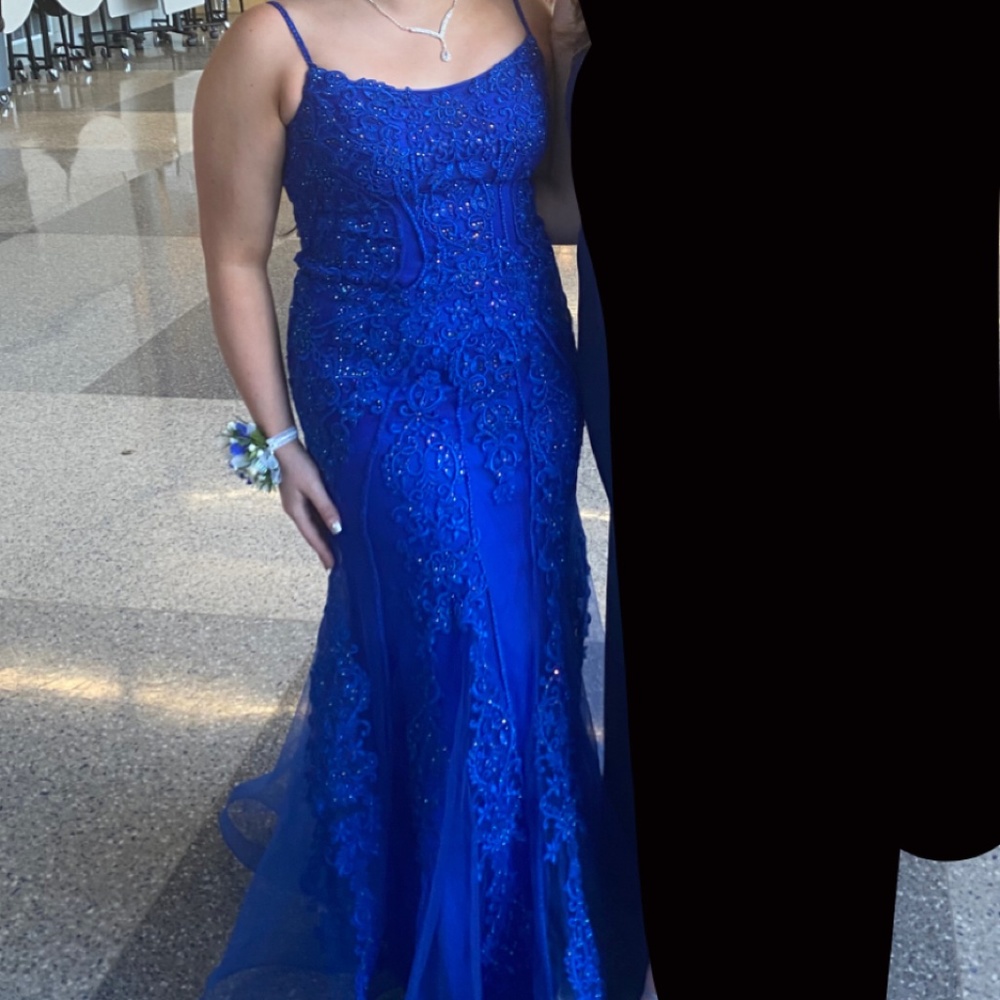 Royal Blue JVN by Jovani Prom Dress